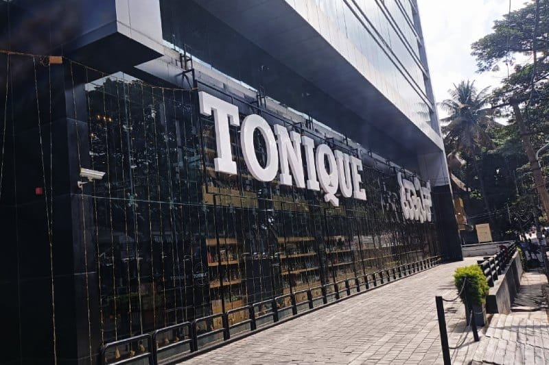 Tonique Wine Bangalore luxury storefront on MG Road